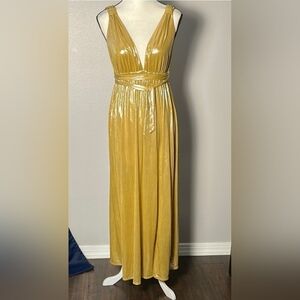 sincerely jules gold dress Sincerly | Dresses | Jules Cream And Blue Floral Maxi CLEAN-LINES